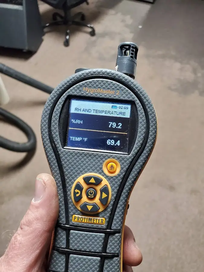 Moisture meter humidity assessment for Mold Remediation & Removal in Stratham